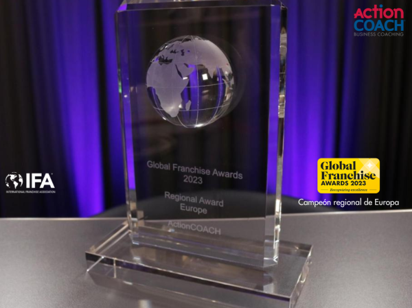 ActionCOACH es galardonada como Franquicia Campeona Regional Europea