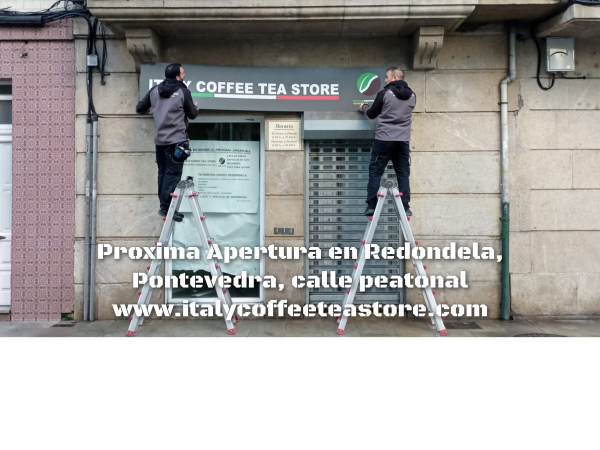 Abre o reforma tu Tienda-degustación-distribución Italy Coffee Tea Store zona en local que ya es altamente rentable de por si y mas visitando empresas y tiendas donde el personal toma café y te o invitan a clientes